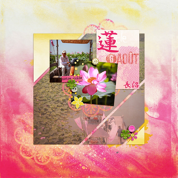 Lotus and our guide - Naganuma