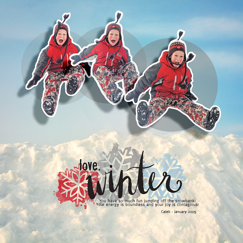 love - winter MOC day 10