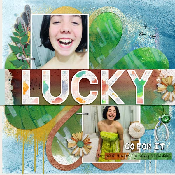Lucky girl