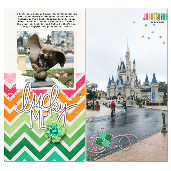 Lucky Me {Travelers Notebook}