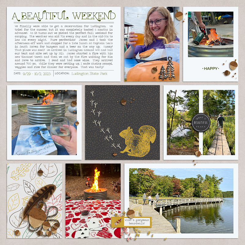Ludington Camping page 1