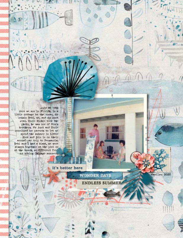 Lynn's July Summer Memories Challenge
