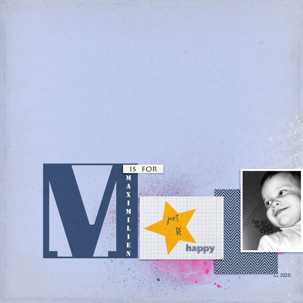 M is for Maximilien - right page