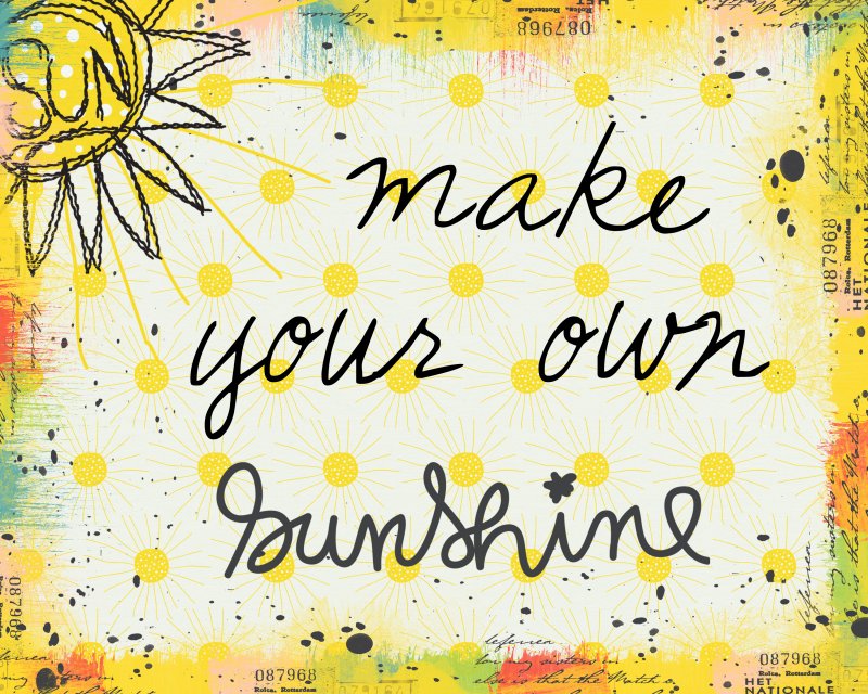 Make your own sunshine