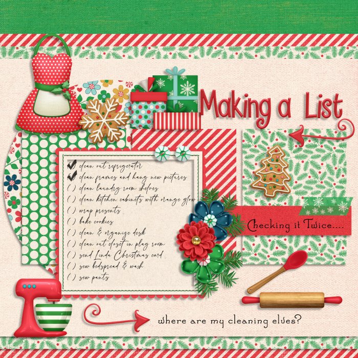 Making a List
