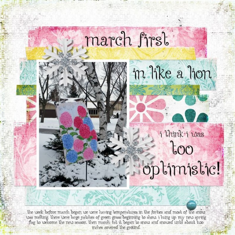 March 1st - In Like A Lion