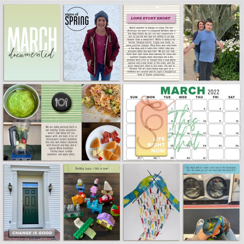 March 2022 Project Life