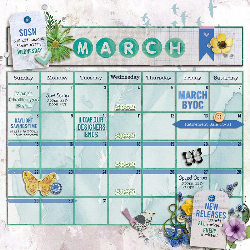 March 2026 Calendar