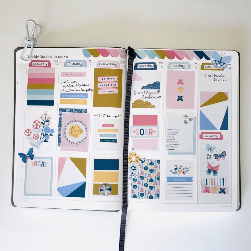 March 7 planner