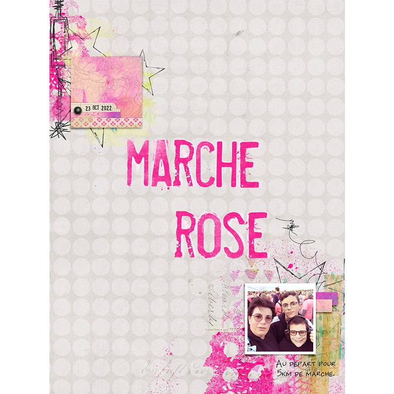 Marche rose
