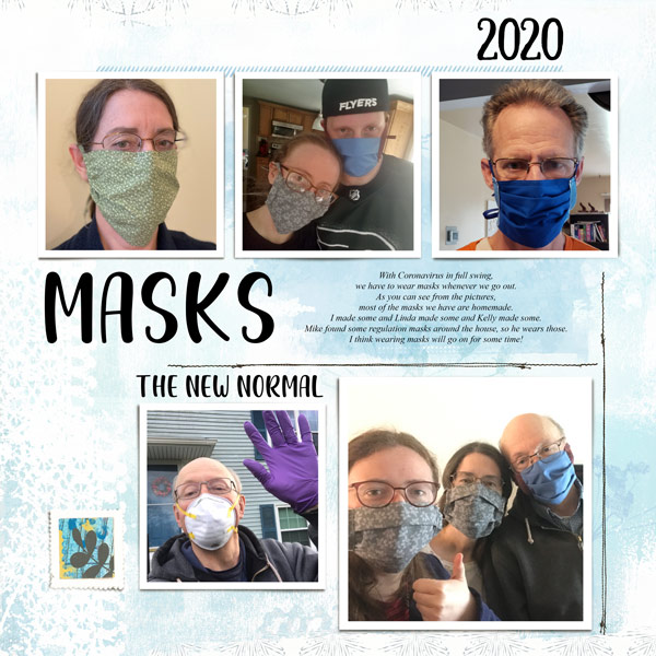 Masks the new normal