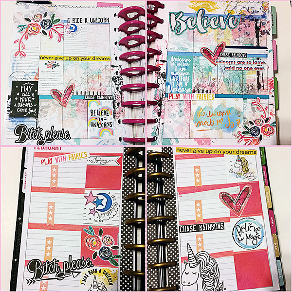 Matching Unicorn Spreads