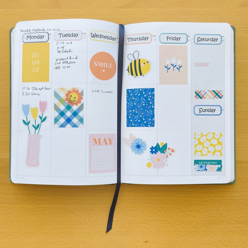 May 16 planner