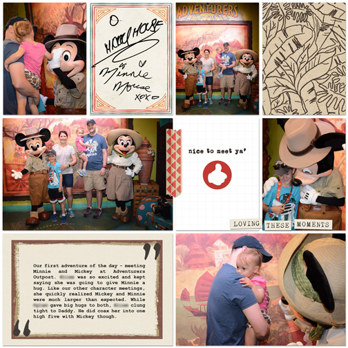 Meeting Mickey & Minnie