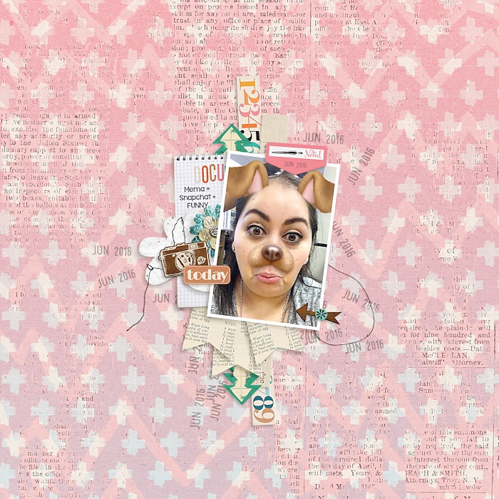 mema + snapchat