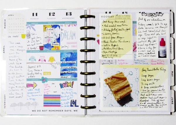 Memory Planner April 11-17 W Insert