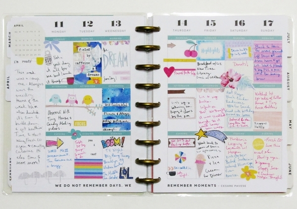 Memory Planner April 11-17