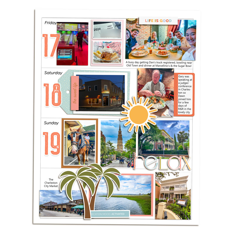 Memory Planner Week 20 - right Page