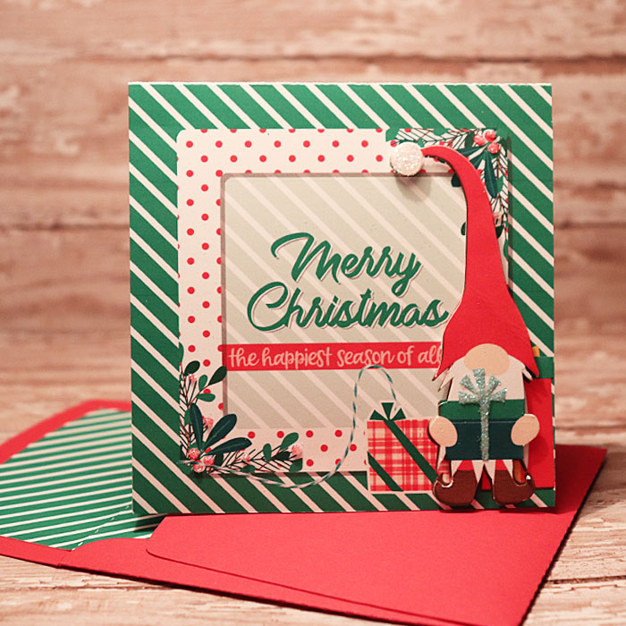 Merry Christmas Gnome card