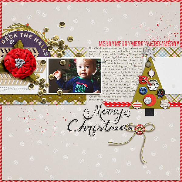 Merry First Christmas!