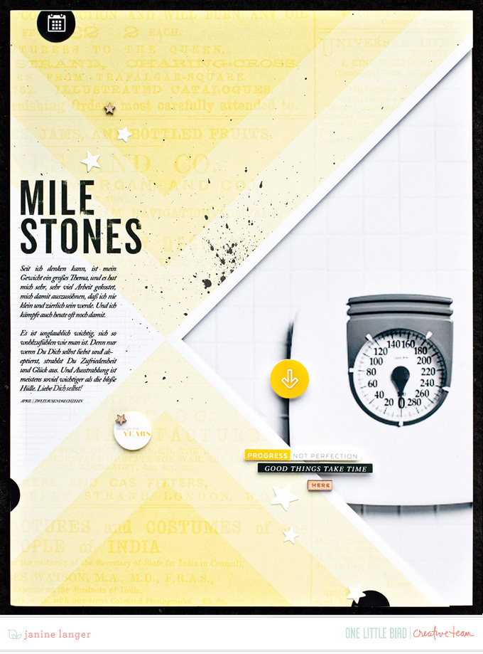 *milestones*