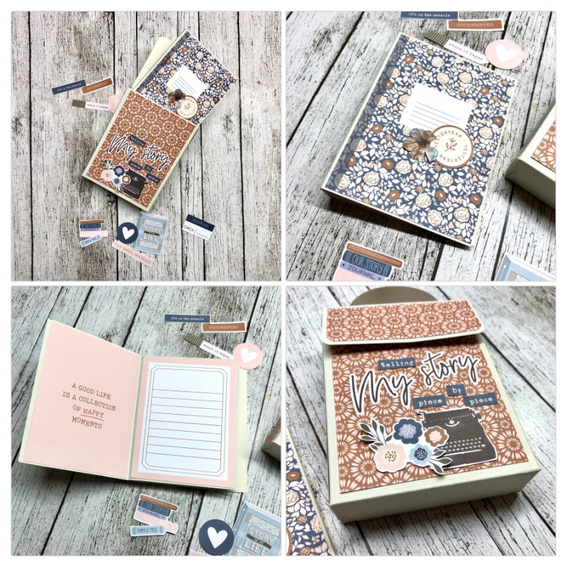 Mini album with case - hybrid