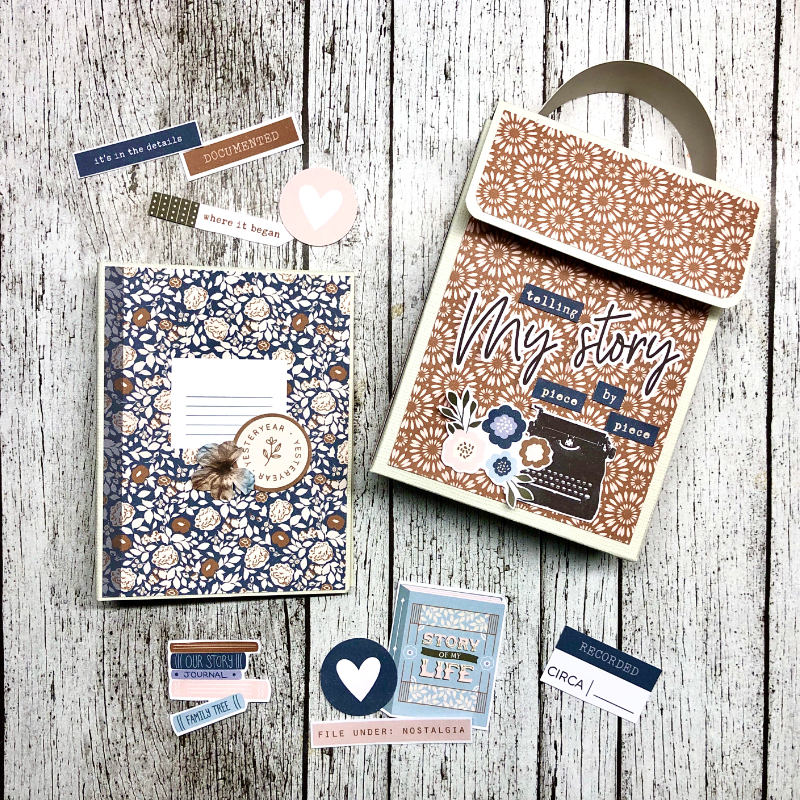 Mini album with case - hybrid