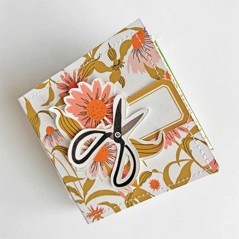 Mini Envelope Album - Garden Helper by Elif Sahin Designs