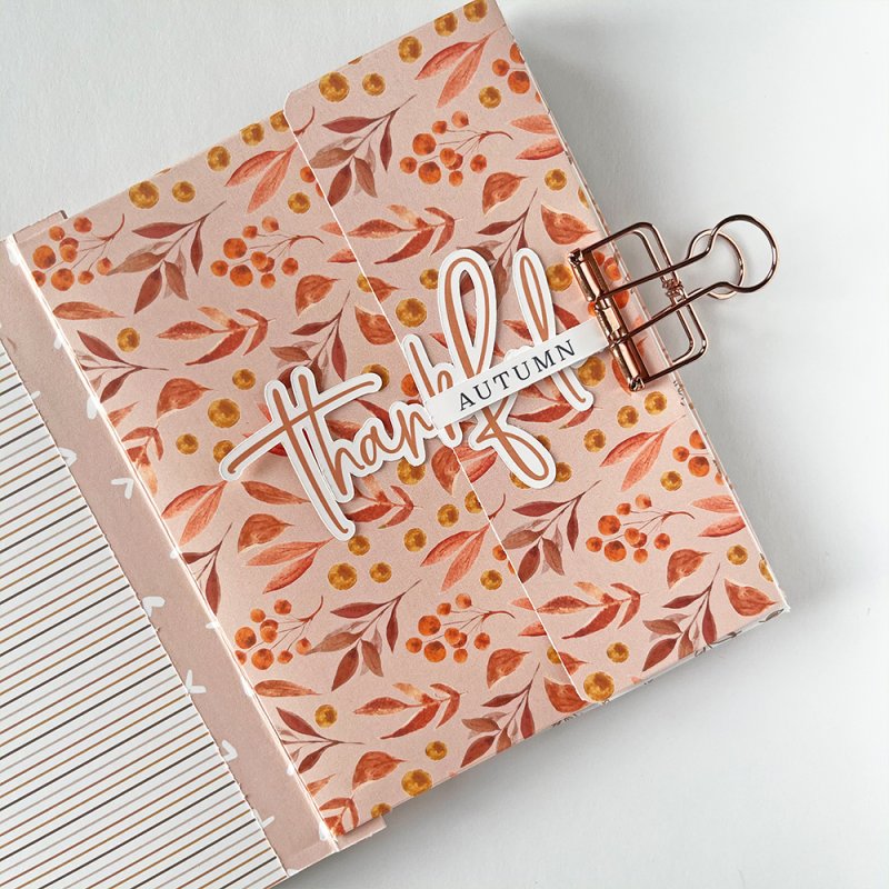 Mini Envelope Album using Thankful collection by Dunia Designs