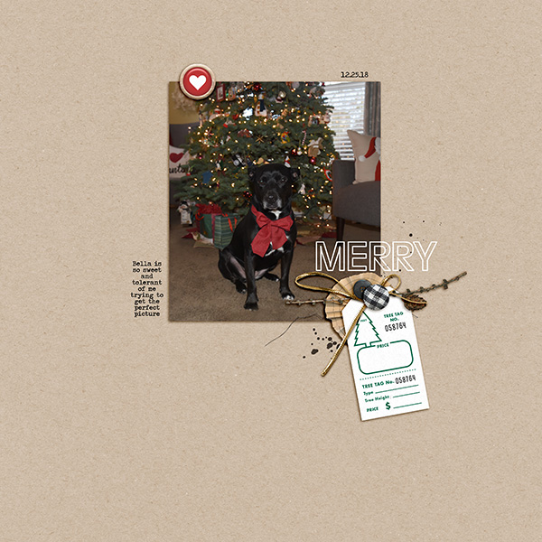 MOC 1 Christmas Dog