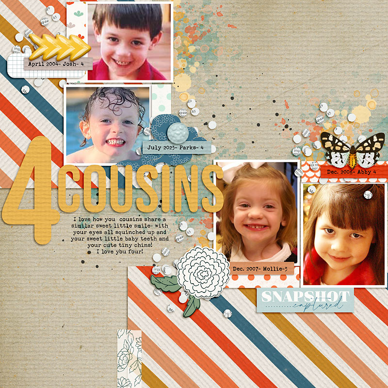 MOC 12-Day 6-Family Connection:  4 cousins