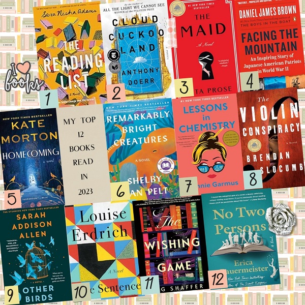 MOC 12 Day 8 My Top 12 Books Read In 2023
