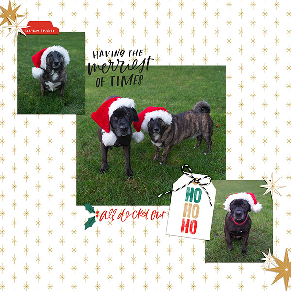 MOC 2 Santa Dogs