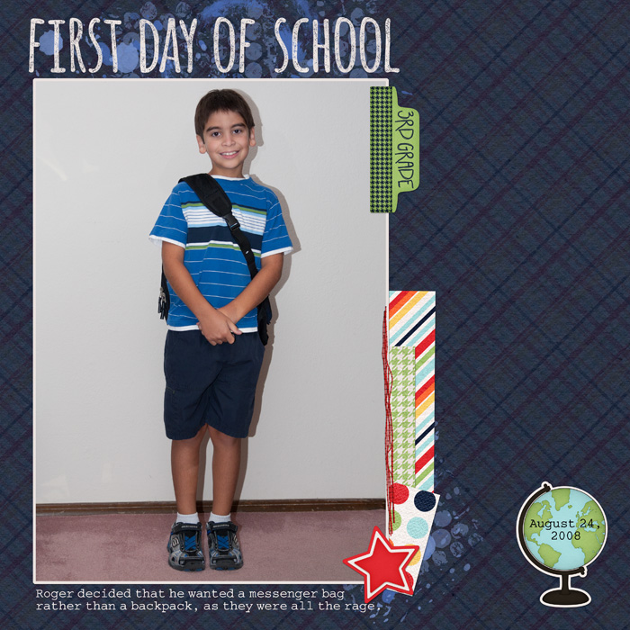MOC 5- Challenge 18 - First Day of School