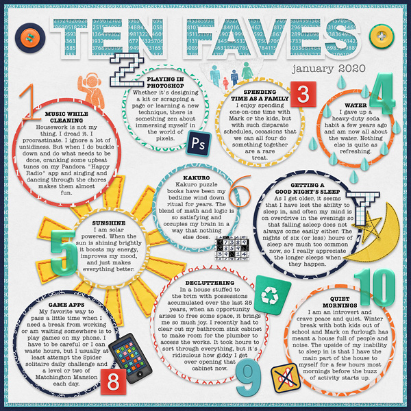 MOC 8 : Day 2 : Ten Faves
