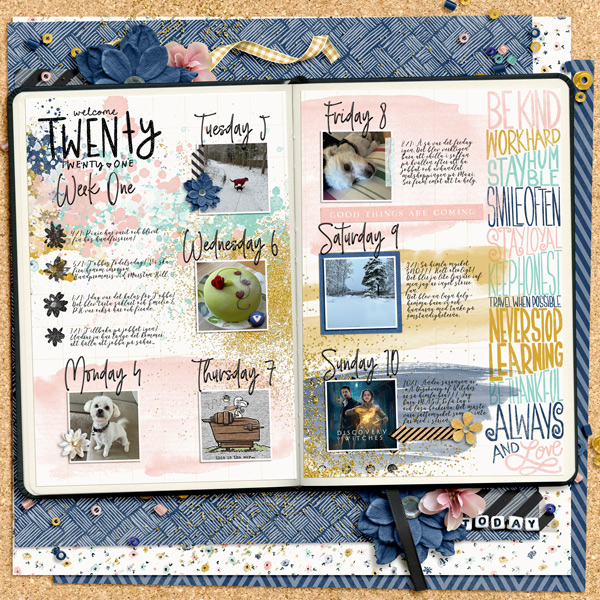 MOC 9 #12 - Art Journaling Diary
