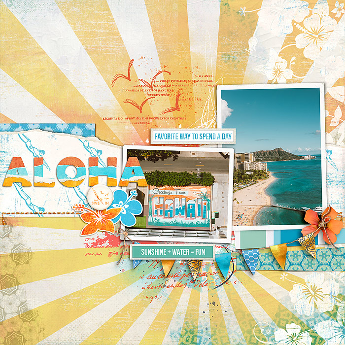 MOC 9 Day 6 - Torn Title - ALOHA