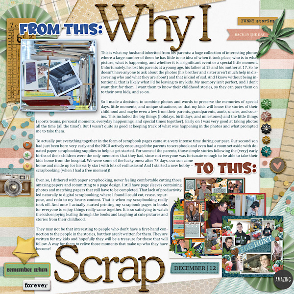 MOC 9 JANUARY 2: Why I Scrap