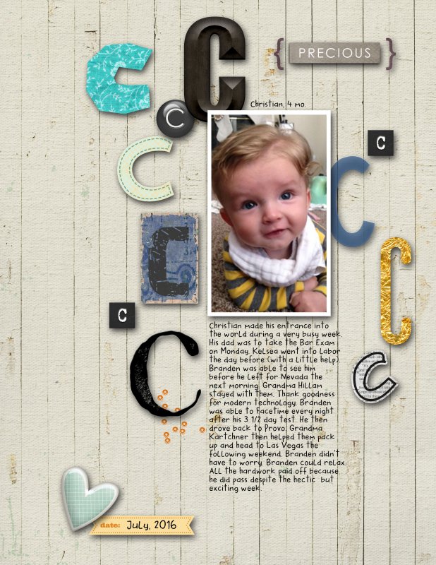 MOC, day 1, letter C