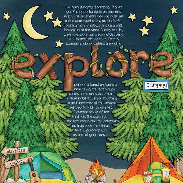 MOC Day 13 - Explore camping