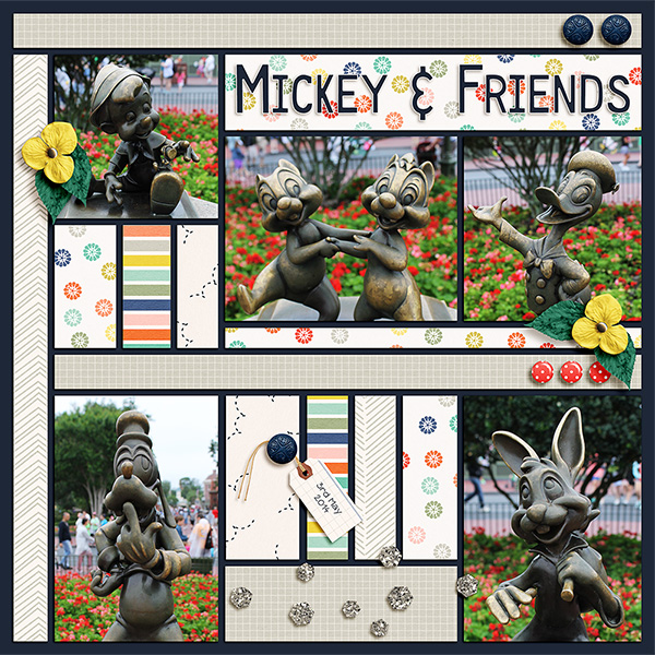 MOC Day 14 | Disney Statues (Left)