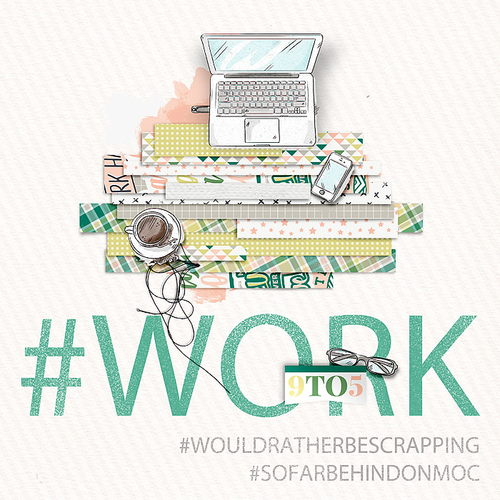 MOC Day 26 - Large Title - #Work