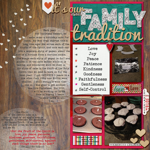 MOC Day 6- All About: family tradition