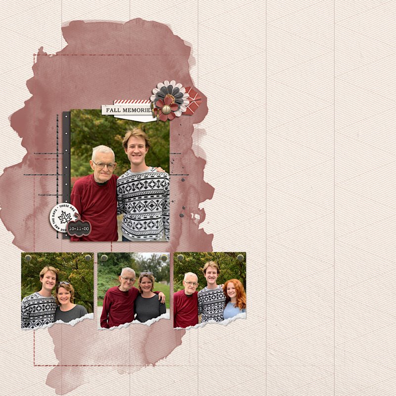 MOC10-21 Combine Two Templates: Fall Memories