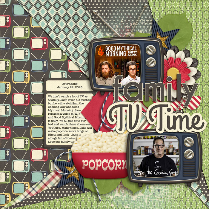MOC11 - day 22 Family Tv Time