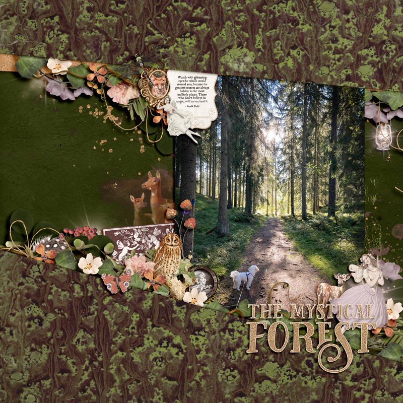 MOC11 Day 24 - Enchanted forest