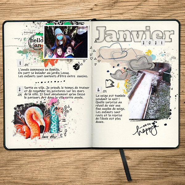 MOC12 - Art journaling diary