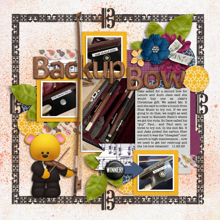 MOC12 - Day 26 Backup Bow