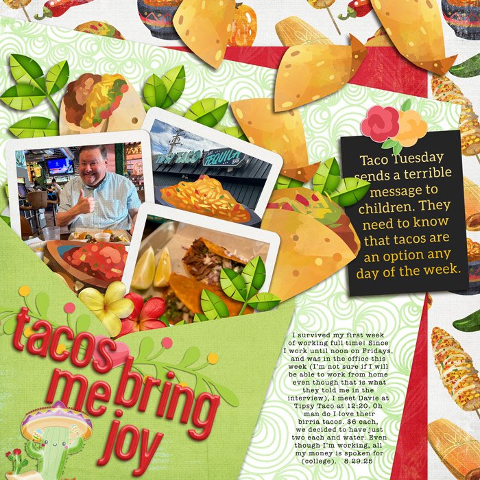 MOC13- Jan 8 Tacos bring me joy