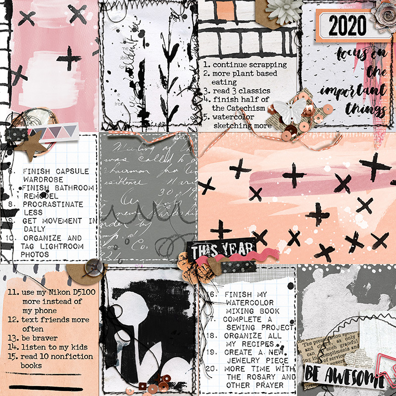 MOC8 Day 11 - 2020 Vision Board